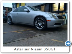 Aster sur Nissan 350GT