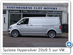 Syclone Hypersilver 20x9.5 sur VW T6