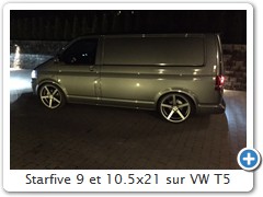 Starfive 9 et 10.5x21 sur VW T5
